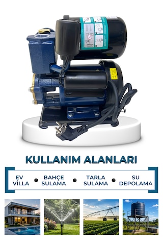 Kendinden Hidroforlu Güneş Enerjisi Basınç Arttırıcı Sıcak Soğuk Su Hidroforu Pompa Hazır Set