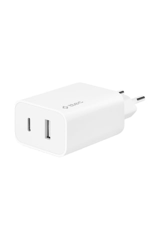 Ttec Smartcharger Duo 2SCS25B USB-C + USB-A 2.4A Seyahat Şarj Aleti