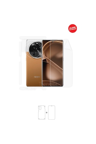 Oppo Find X6 Pro Full Body 360 Derece Koruyucu Tpu Film