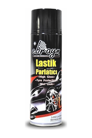 Premium Lastik Parlatıcı Tampon Parlatıcı Koruyucu Aerosol Sprey 500 Ml