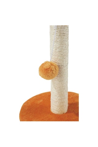 M-pets My First Ponponlu Kedi Tırmalama Tahtası Turuncu 24 x 24 x 30 CM