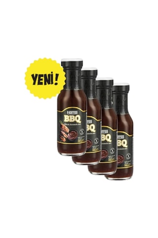 Barbekü Sos Cam Şişe 4 Adet X 285 Gr
