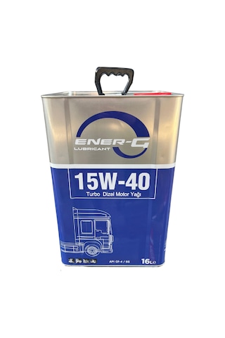 Ener-G 15W-40 Turbo Dizel Motor Yağı 16 L