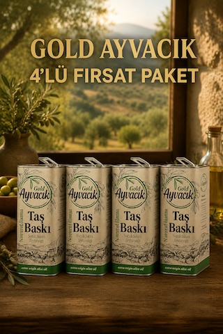 Gold Ayvacık Soğuk Sıkım Sızma Erken Hasat 4 5l Zeytinyağı Gold Ayvacık Soğuk Sıkım Sızma Erken Hasat 4 5l Zeytinyağı