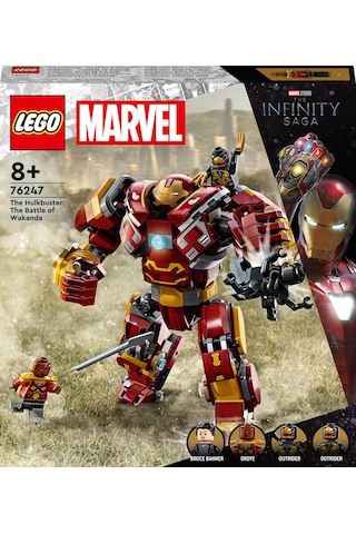 LEGO® Marvel 76247 Hulkbuster: Wakanda Savaşı 385 Parça
