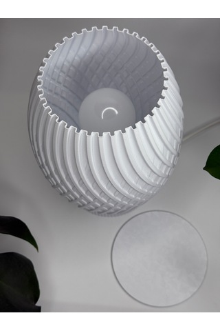 Abajur- Galaksi Serisi Yer Lambası Doğadan İlhamla Aydınlatın