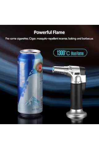 Jms Bütan Meşale Ayarlanabilir Alev Çok Amaçlı Endüstriyel Meşale Kaynak Doldurulabilir Mutfak Meşalesi