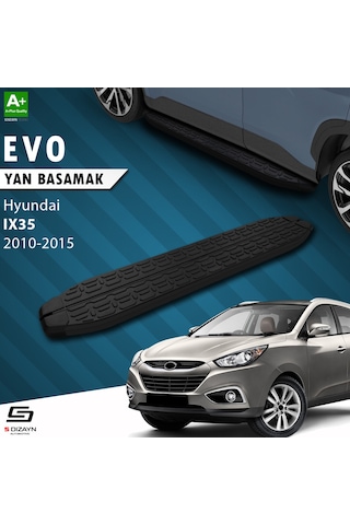 S-dizayn Hyundai Ix-35 Evo Siyah Yan Basamak 173 Cm 2010-2015