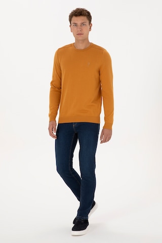 U.S. Polo Assn. Erkek Koyu Mavi Slim Fit Jean Pantolon 50316544-DN0030