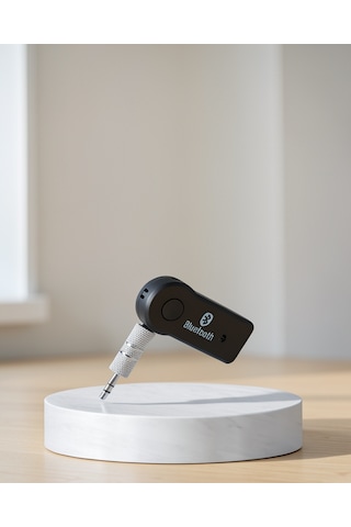 Araç İçi Bluetooth Aux Adaptör Telefon Görüşme Cihazı
