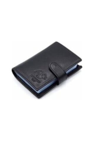 West Polo Clup Deri Seffaf Kart Gözlü Kartlık Cüzdan