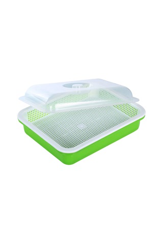 Neevoyu Ev Bahçesi İçin Isı Saklama Özelliği Ve Hava Delikleri İle Yemek Kalitesi Pp Materyal Bitki Yetiştirme Tepsisi Kapaklı