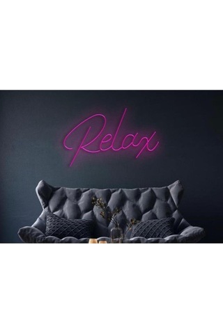 Twins Led Rela x  Pleksi Neon Tabela Pembe Model:model:16303366 Pembe