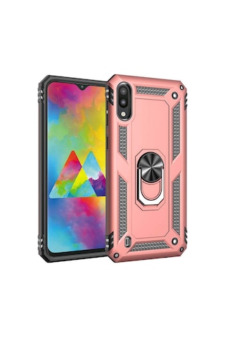 Samsung Galaxy Uyumlu M10 Kilif Zirhli Standli Miknatisli Tank Kapak 392979625