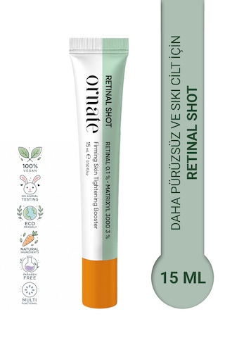 Retinal Shot %0.1 Retinal + Matrixyl 3000 %3 Kırışıklık Karşıtı Cilt Yenileyici Bakım Kremi 15 Ml