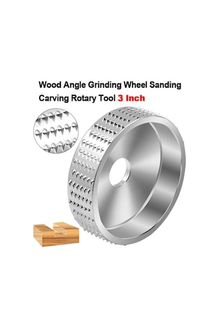 Springsun 75mm Ahşap Şekillendirme Diski - Açılı Taşlama Ve Matkap İçin Yüksek Karbon Çelik