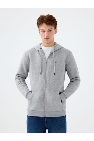 LOFT Regular Fit Erkek Sweatshirt Lf2041221 Q1.v1 Gri Melanj