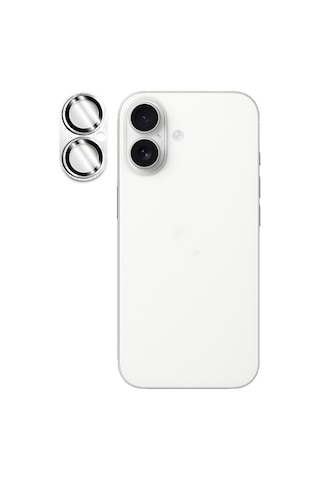 Apple iPhone Uyumlu 17 İçin Ipg Prolens Tam Kamera Lens Koruma, Çerçeveli Tek Gövde Kamera Lens Koruması Gümüş