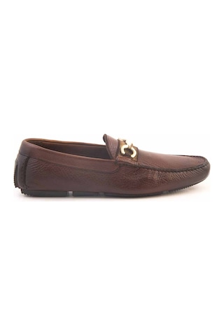 Mocassini Gold Deri Erkek Loafer 60863 001
