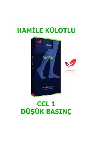Sigvaris Magic Hamile Külotlu Varis Çorabı (Mg-1 Düşük Basınç)