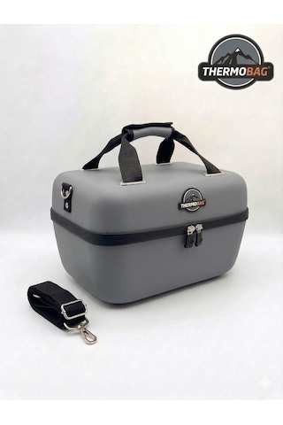 Thermobag 8lt Isı Yalıtımlı Soğutucu Termos Çanta Gri