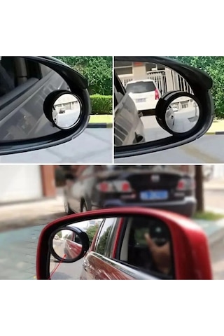 Oto Araç Kör Nokta Aynası 2'li Set Çok Renkli