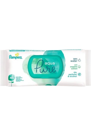 Prima Pampers Aqua Pure Islak Bebek Mendili 6 X 48'Li
