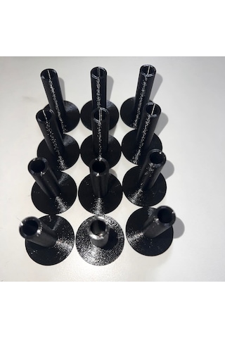 Uzun Zil Yatağı, Long Cymbal Sleeves 2 -50.8mm ,bateri Plastik Kılıf, Zil Yatağı -12 Adet