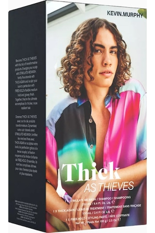 Kevin Murphy Thick As Thieves Tatil Seti, Canlandırıcı & Güçlendirici Saç Bakım Seti