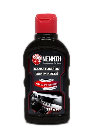 Newmix Torpido Bakım Kremi Nano 225 G ve Uygulama Süngeri
