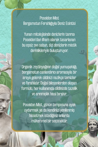 %100 Doğal Zeytinyağlı Bergamot Kokulu Sıvı El Sabun, Nemlendiric