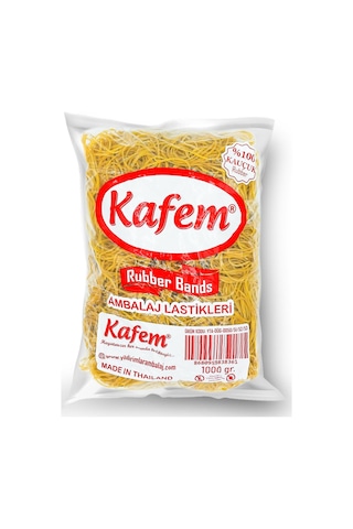 Kafem Ambalaj Lastiği 70 Mm 30 Paket X 1000 Gram Koli