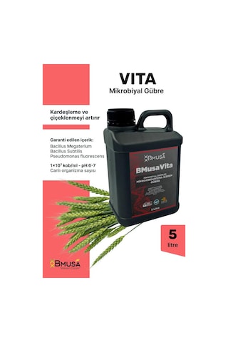 Bmusa Vita 5lt Mikrobiyal Gübre 5 L