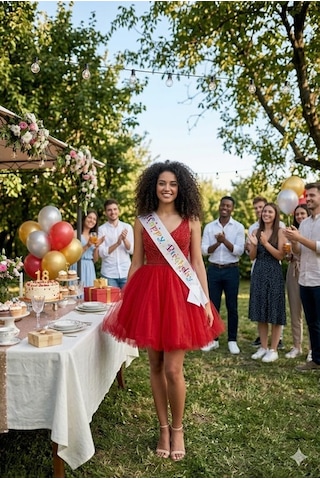 Kuşak Saten Happy Birthday Beyaz Üzeri Renkli Baskılı Doğum Günü Tüm Yaşlar