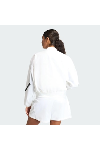 Adidas Z.n.e. Woven Bomber Kadın Sweatshirt C-adıkd8507b30a00 Beyaz