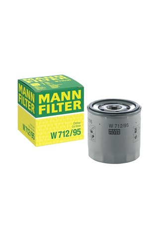 Fılter Mann-fılter Yağ Filtresi W 712/95 Vw Group Binek Otomobiller İçin, En Yüksek Filtrasyon Performan Standart