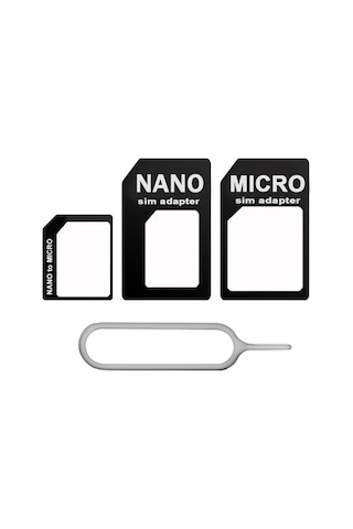 5038 Nano Micro Mikro Sim Çevirici Dönüştürücü İğne Adaptör Set