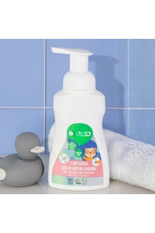 %100 Doğal Zeytinyağlı Kids Köpük Sabun 250 Ml Renkli