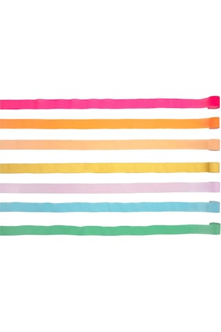 Meri Meri - Bright Crepe Paper Streamers - Renkli Kağıt Şeritler 0 - 99