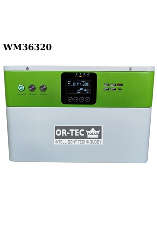 Wm36320 3600w 3200wh Powerstation + 100w Flexy Güneş Paneli