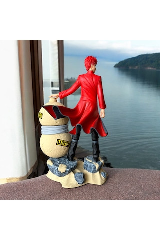 Sabaku No Gaara Sla 3d Baskı Ve El Boyaması Koleksiyon Figürü