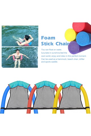 Geeroyoo Yüksek Yüzdürme Kapasiteli Çocuk Ve Yetişkinler İçin Köpük Yüzme Koltuğu - Mavi Mavi