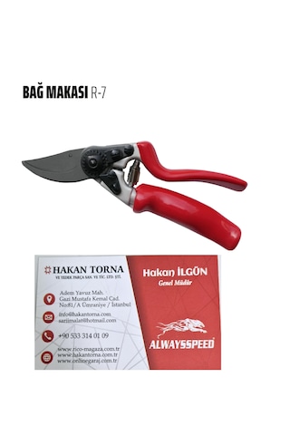 Rico Bağ Bahçe Dal Budama Makası R-7