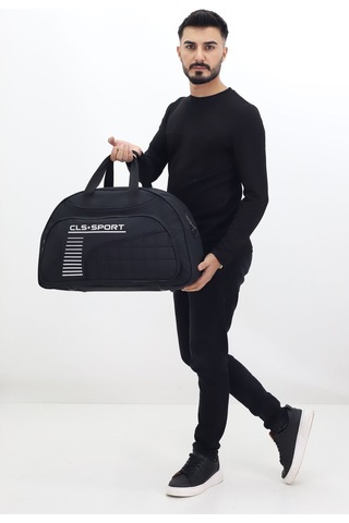 Probag Siyah Spor Ve Seyahat Ayakkabı Bölmeli, Su Geçirmez, Omuz Askılı Sprocu Çantası Siyah1