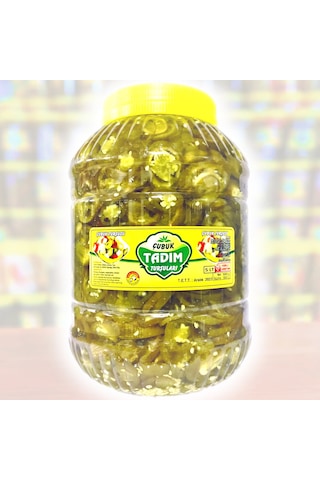 Çubuk Tadım Turşuları Dilimli Jalapeno Biber Turşusu 5 KG