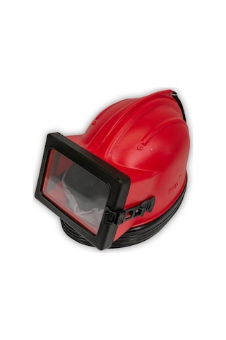 Sandstrahlhelm Red 1 Hava Beslemeli Kumlama Maskesi