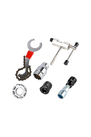 Batı Bıçaklama Bisiklet Tamir Alet Takımları Bisiklet Zincir Kesici Braket Flywheel Sökücü Bisiklet Anahtarı