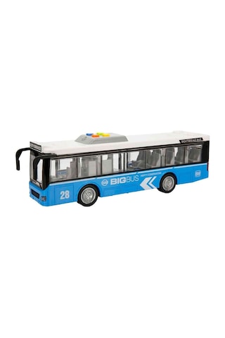3537 Sun-yfn-mxx-1 16 Şehir Otobüsü 28 Cm Ses Işık Fr 3a Çok Renkli
