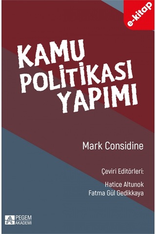 Kamu Politikası Yapımı E-kitap
