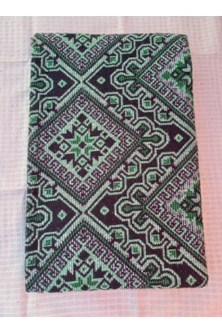 Uşak Dokuma Kilim 180x280cm Yeşil - Beyaz